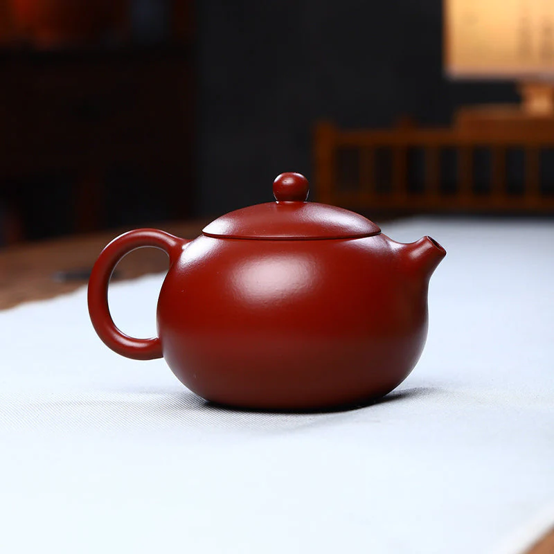 Vintage Purple Clay Xishi Teapot 240ml for Zen Decor - Image 2