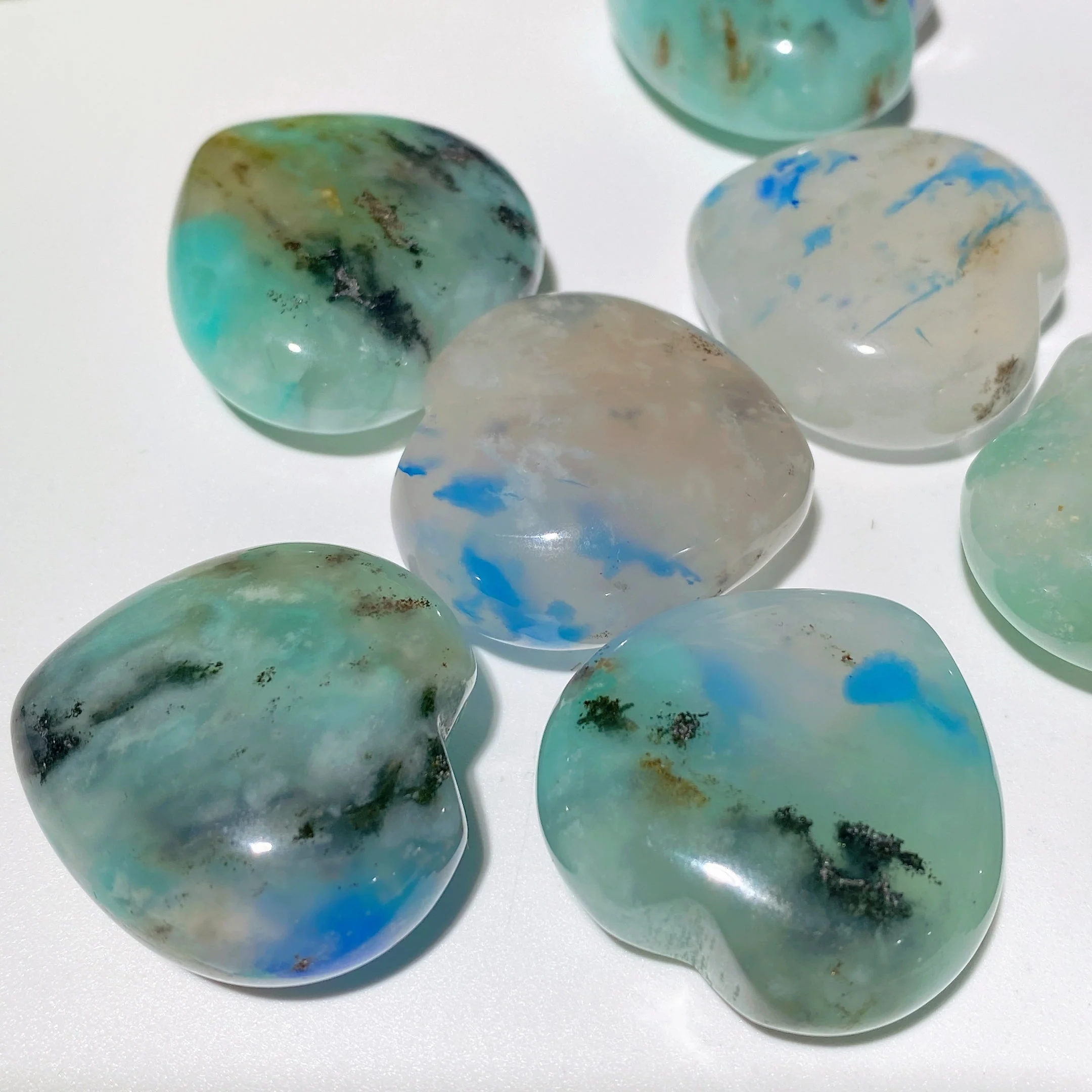 1.2 inch Quantum Quattro Shattuckite Quartz Heart Crystal Healing - Image 4