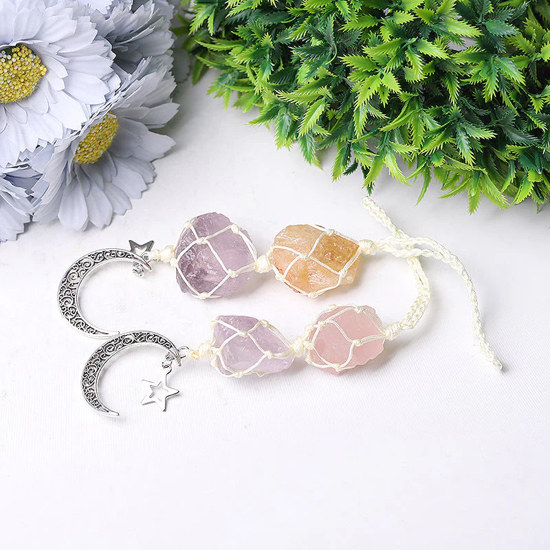 8-inch Raw Crystal Hanging for Window Energy Healing - Image 4