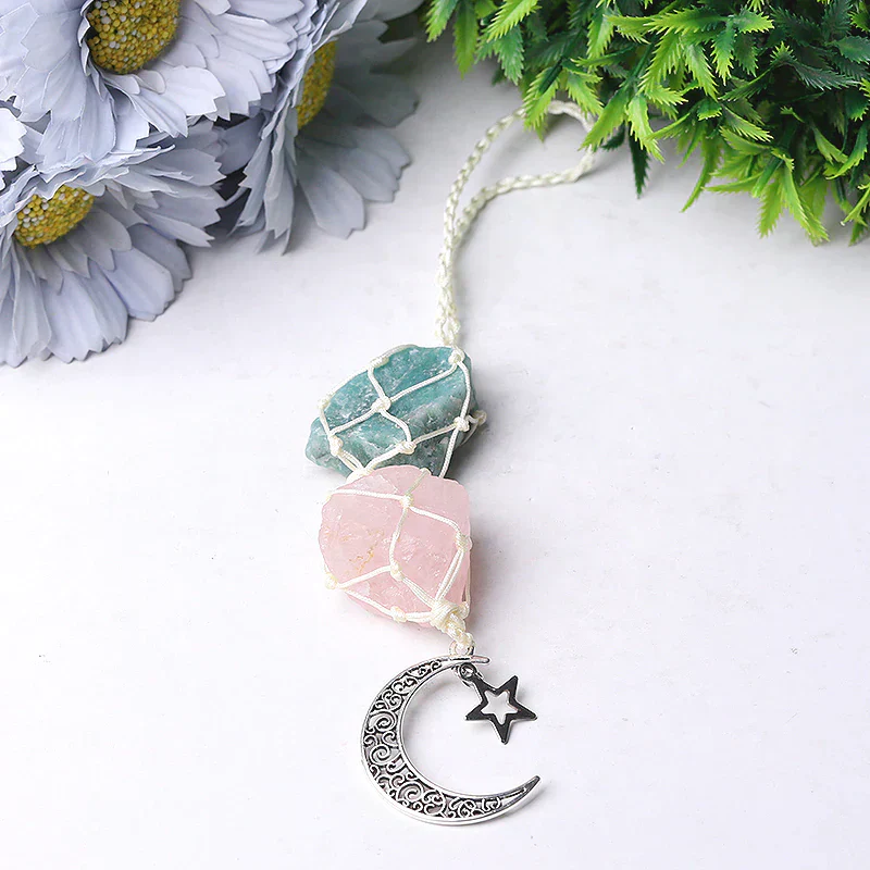 8-inch Raw Crystal Hanging for Window Energy Healing - Image 6