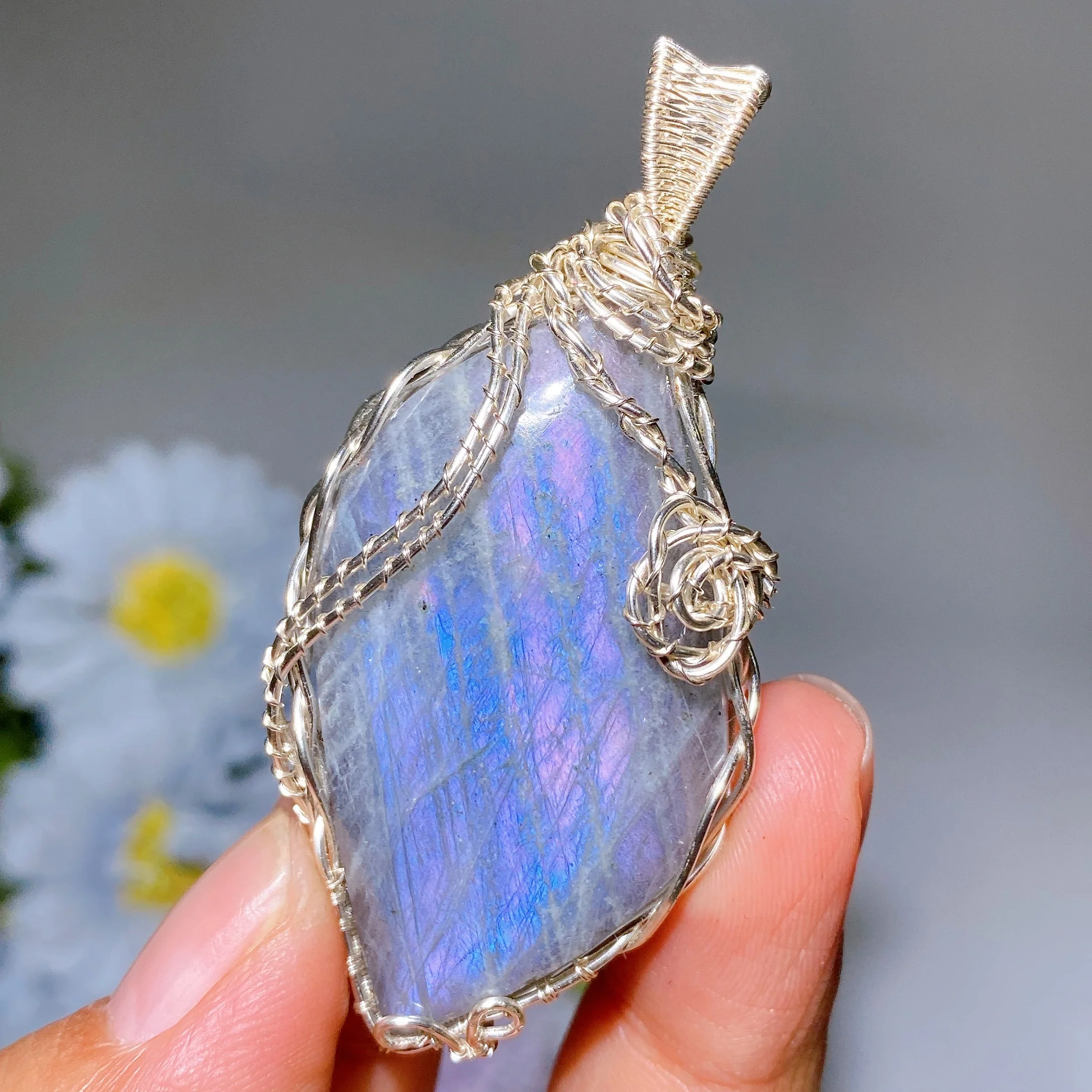 Raw Crystal Pendant 1.2-2.0 Inch Healing Necklace - Image 11