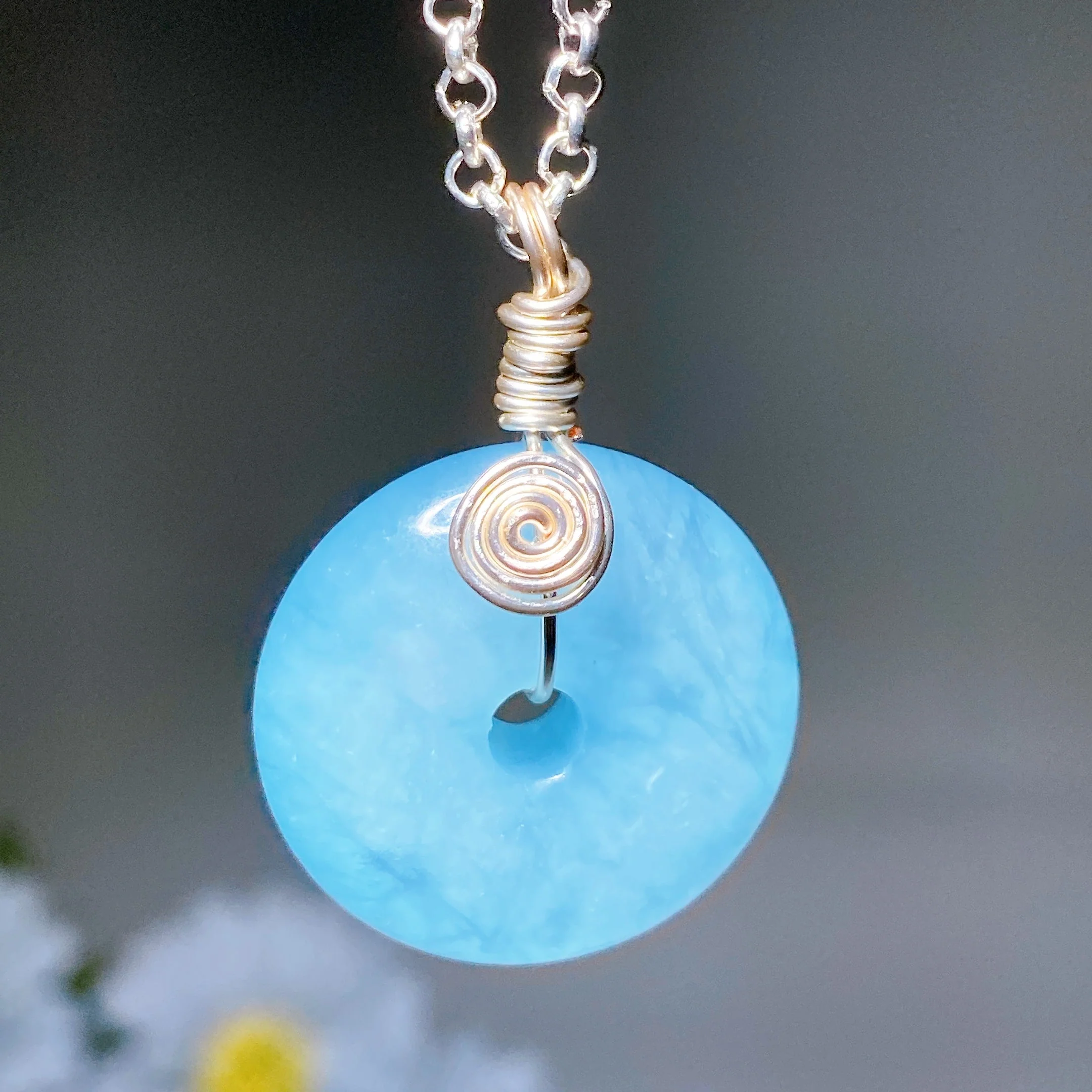 Raw Crystal Pendant 1.2-2.0 Inch Healing Necklace - Image 2
