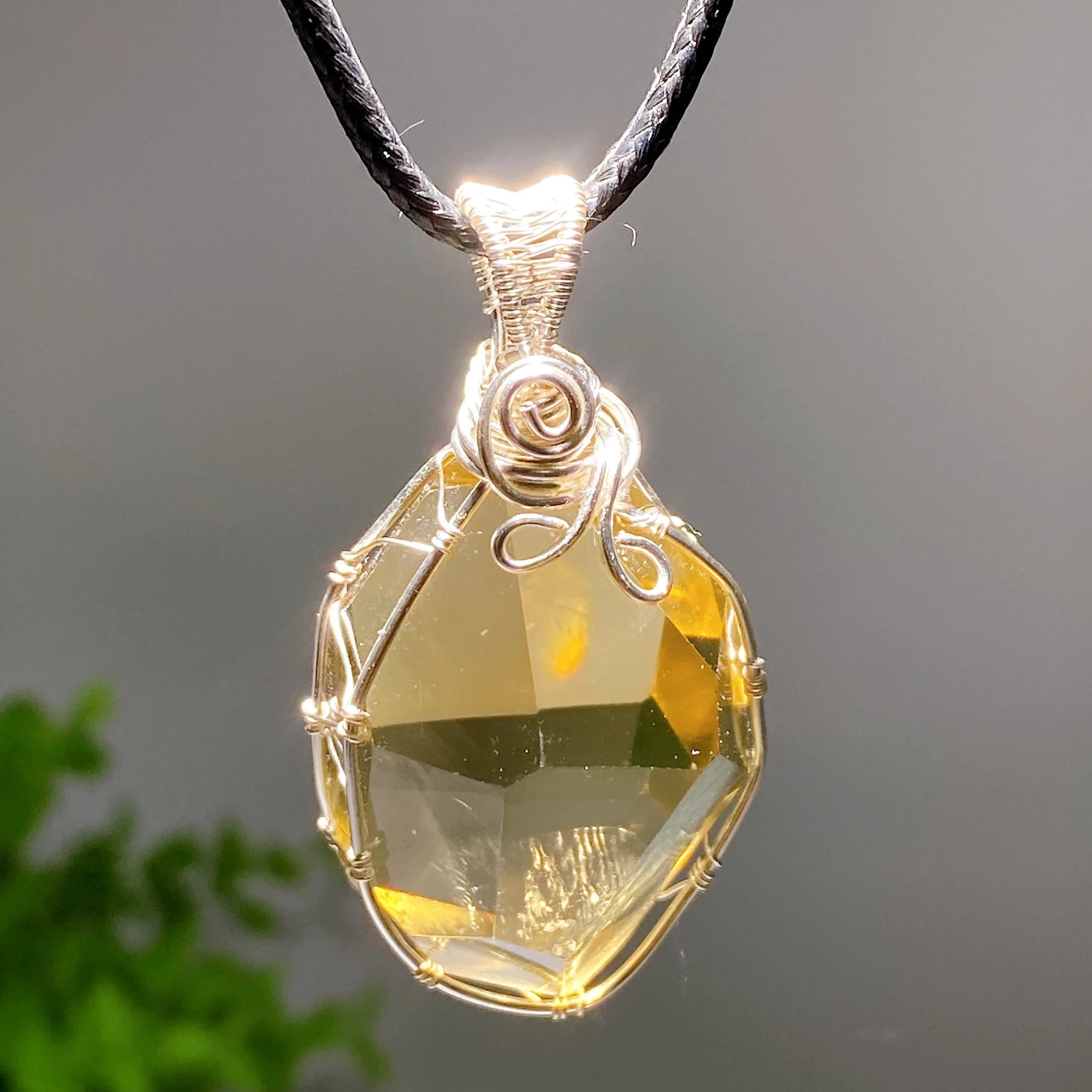 Raw Crystal Pendant 1.2-2.0 Inch Healing Necklace - Image 3