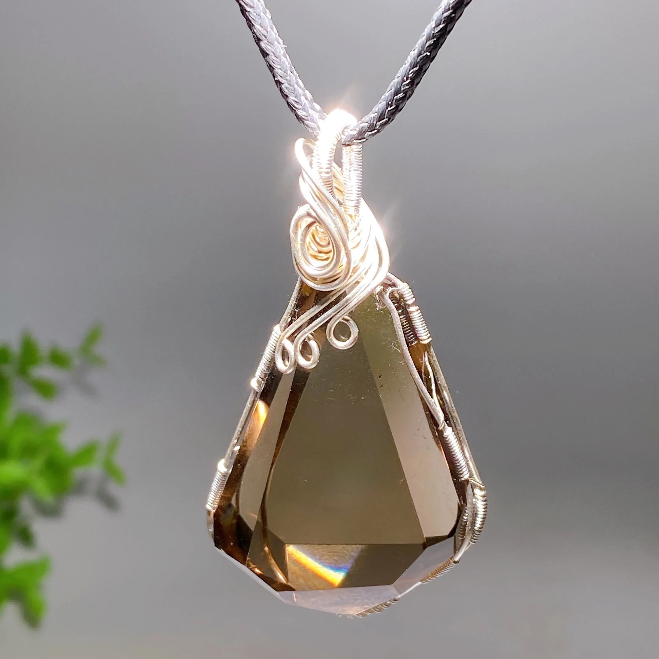 Raw Crystal Pendant 1.2-2.0 Inch Healing Necklace - Image 4