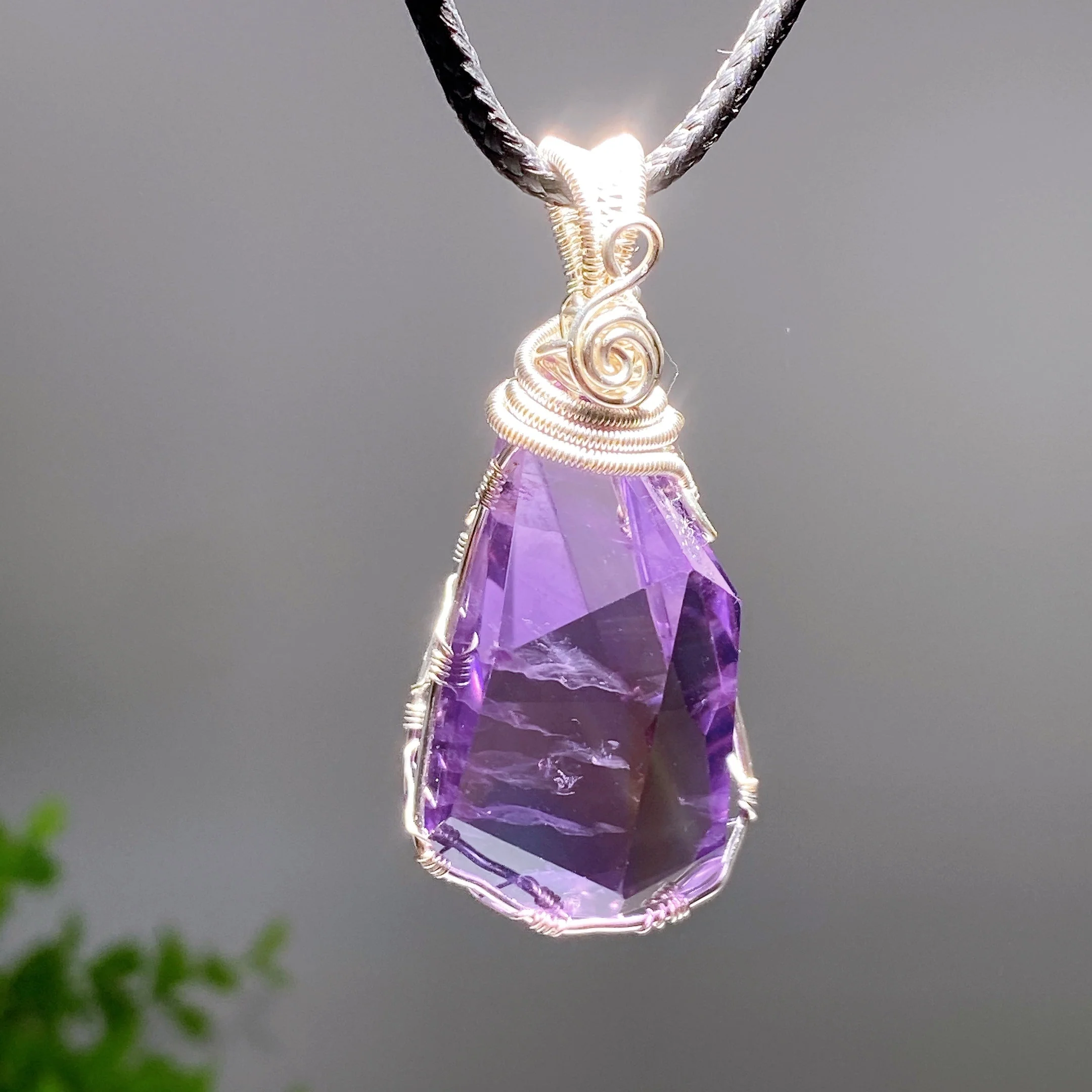 Raw Crystal Pendant 1.2-2.0 Inch Healing Necklace - Image 5