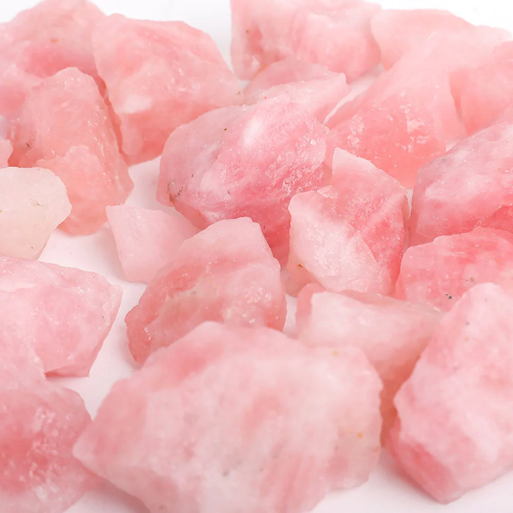 1kg Rose Quartz Raw Crystal Healing Stone - Image 5