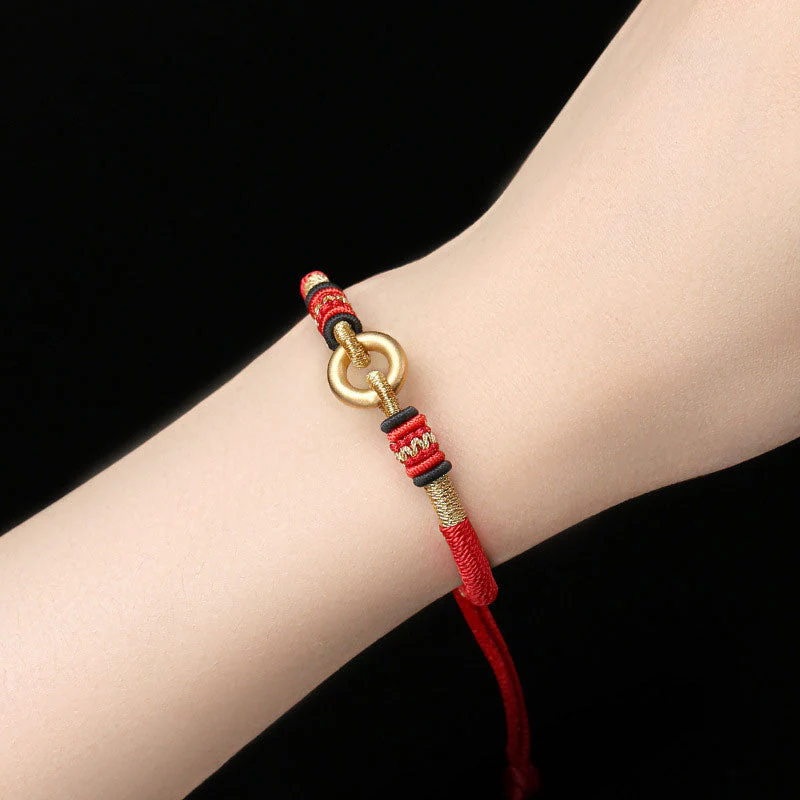 Unisex Red String Bracelet with Silver 999 for Protection and Luck - Image 4