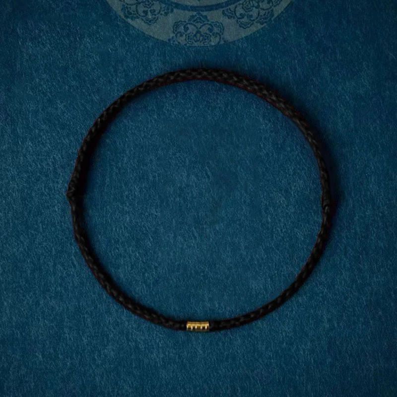 Red String Lucky Golden Bead Bracelet Anklet - Image 19