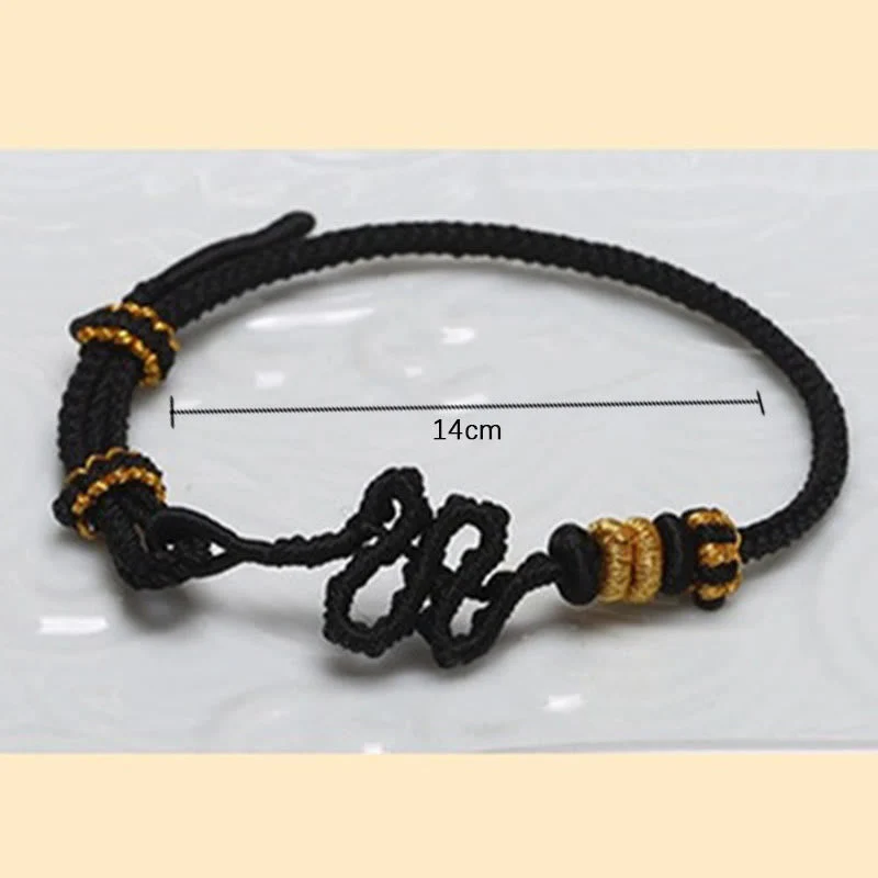 Adjustable Red String Snake Knot Protection Bracelet - Image 6