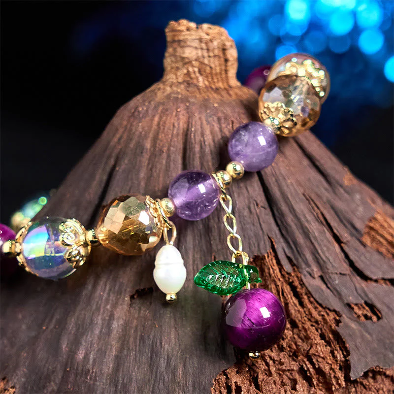 10mm Red Tiger Eye Protection Bracelet for Women - Image 11