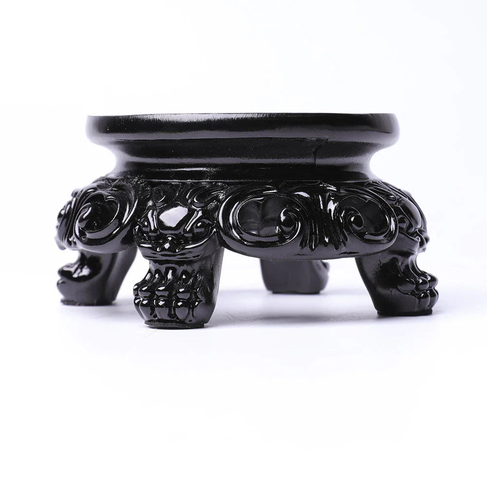 Resin Engraved Base Stand for Crystal Sphere Display - Image 3