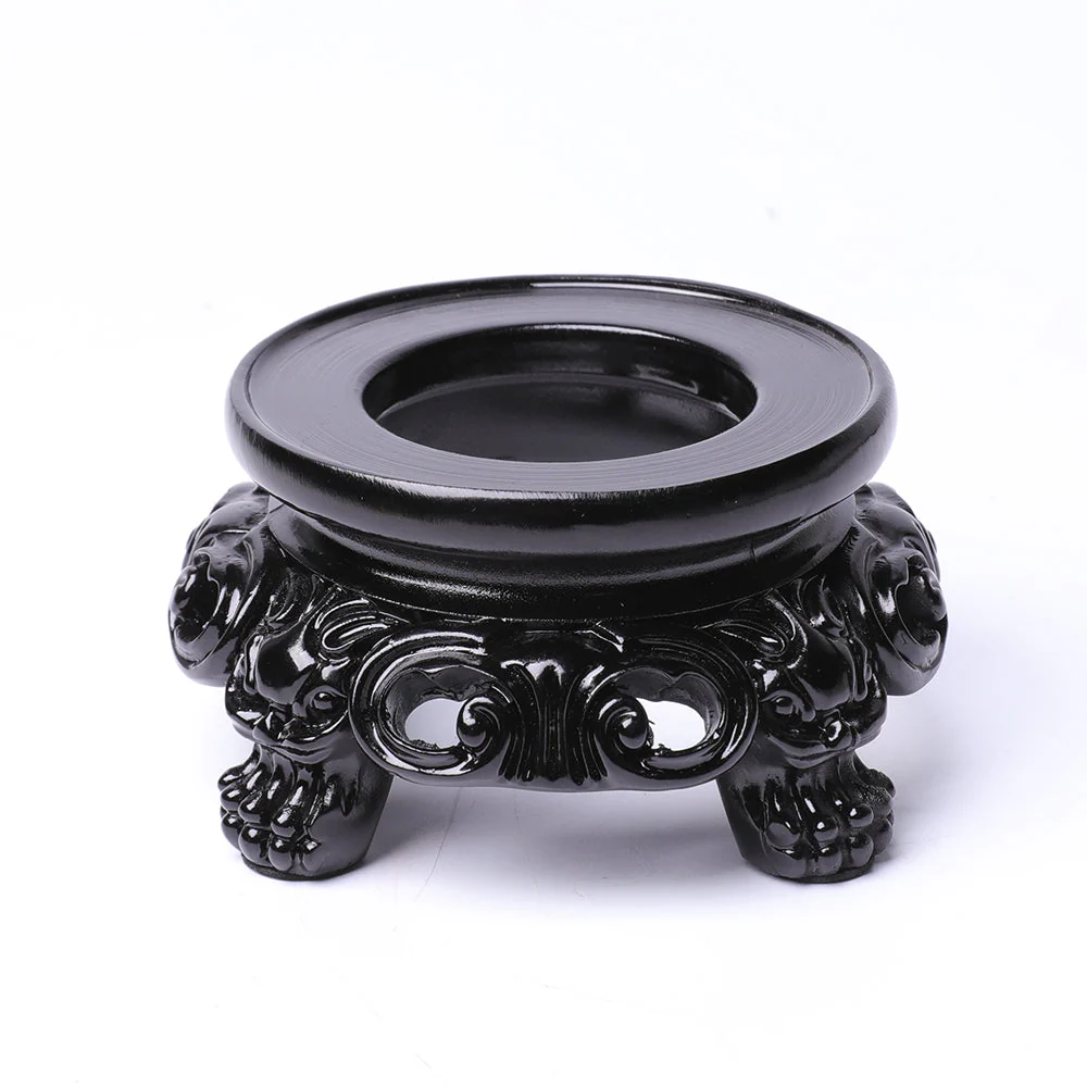 Resin Engraved Base Stand for Crystal Sphere Display - Image 7