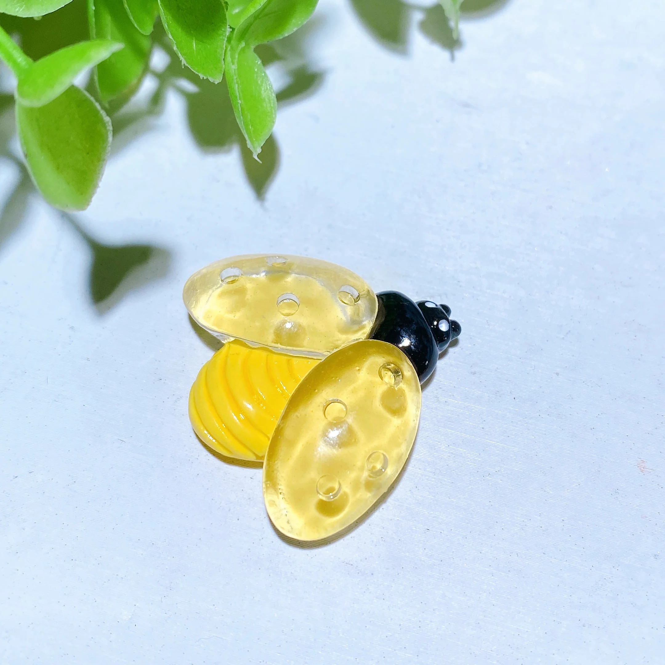 2-Inch Dalmatian Jasper Egg Crystal Palm Stone for Healing - Image 3