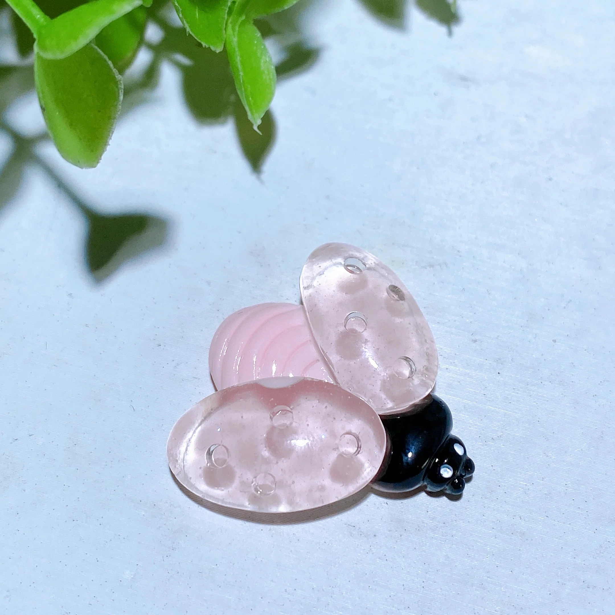 2-Inch Dalmatian Jasper Egg Crystal Palm Stone for Healing - Image 7