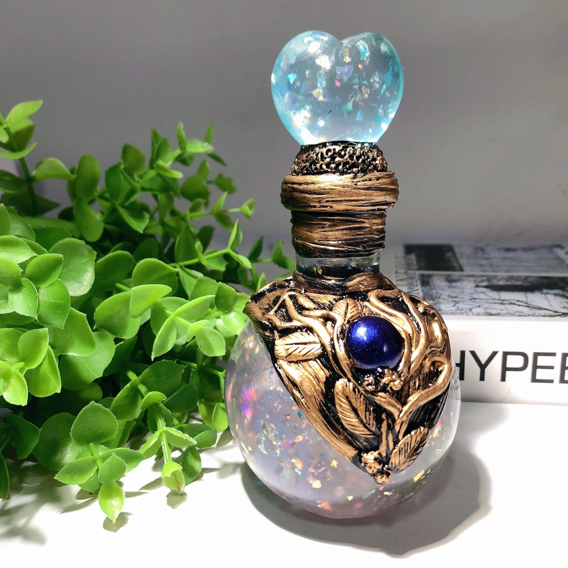 5.5 inch Resin Magic Potion Bottle for Crystal Healing - Image 5