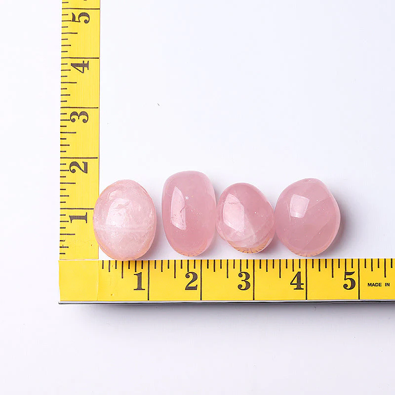 0.5kg Rose Quartz Tumbled Stones 2.5-3.5cm Healing Crystals - Image 5