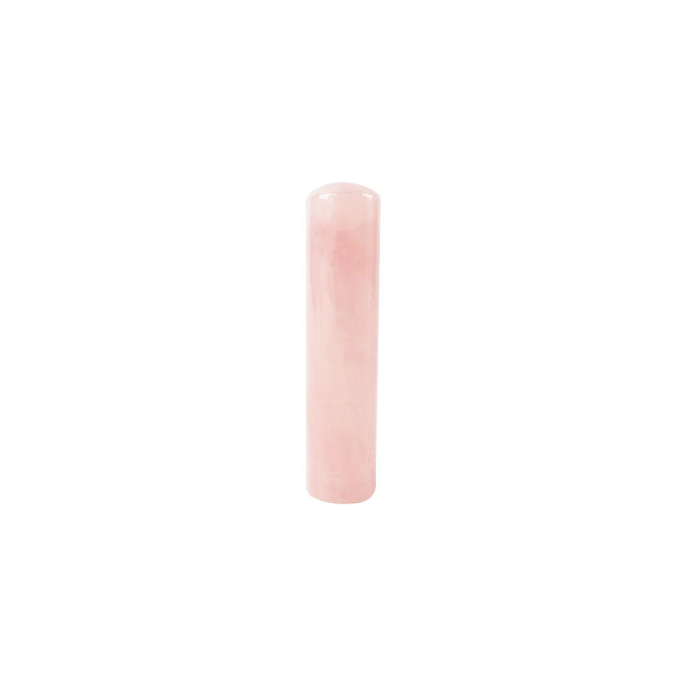 Rose Quartz 2.35" Crystal Wand for Healing Rituals - Image 2