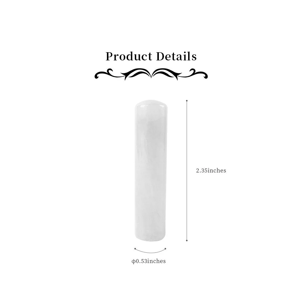 Rose Quartz 2.35" Crystal Wand for Healing Rituals - Image 5