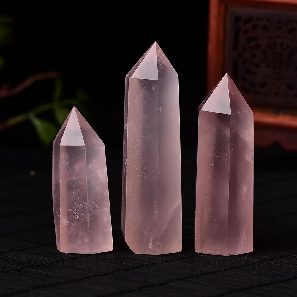 Rose Quartz Heart Chakra Tower - Image 5