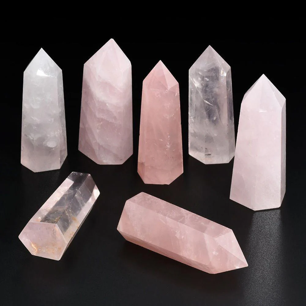 Rose Quartz Heart Chakra Tower - Image 6