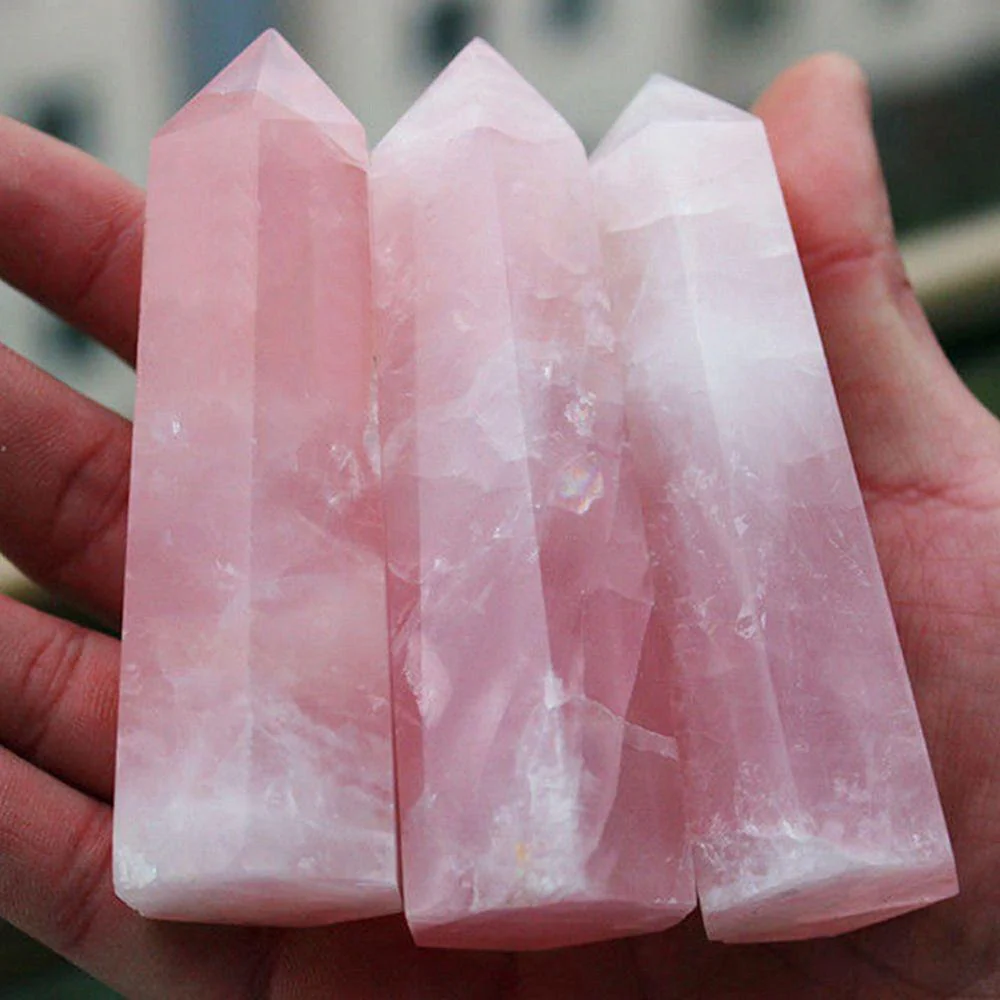 Rose Quartz Heart Chakra Tower - Image 9