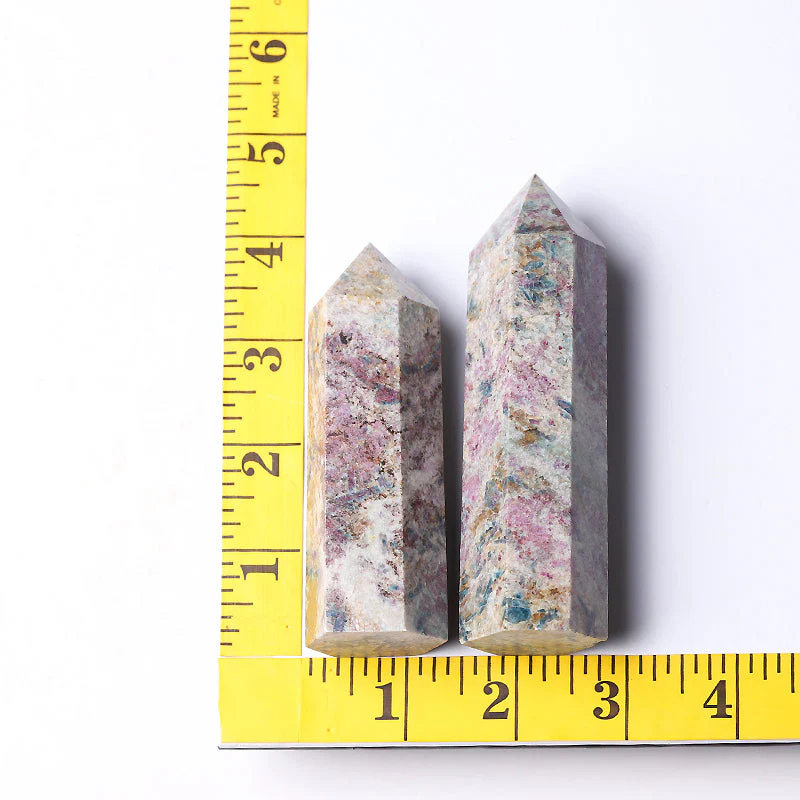 2.5-4.5 inch Ruby in Kyanite Crystal Tower for Healing - Image 5