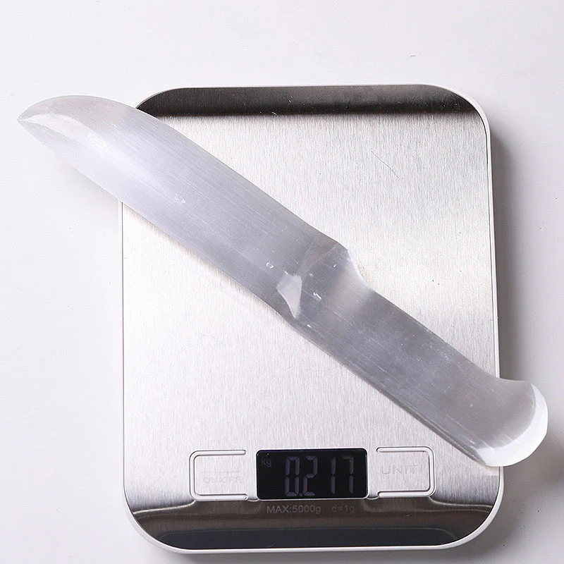 9-inch Selenite Dagger for Meditation & Spiritual Insight - Image 6