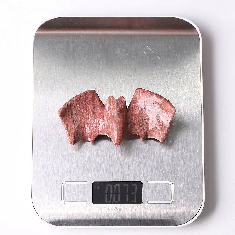 3.7 inch Sesame Stone Bat Crystal Figurine - Image 7