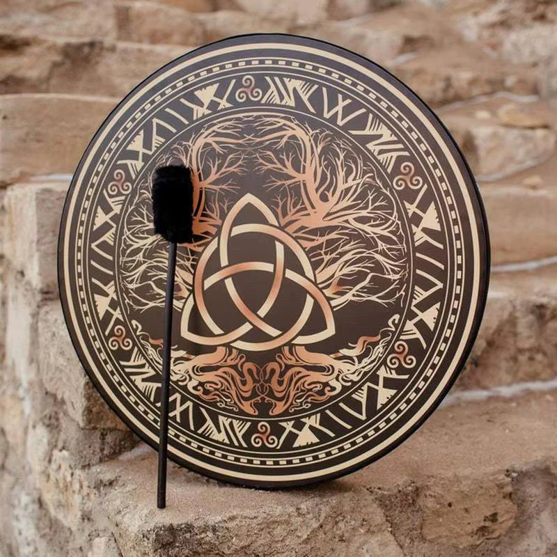 10" Shamanic Frame Drum Instrument - Image 3