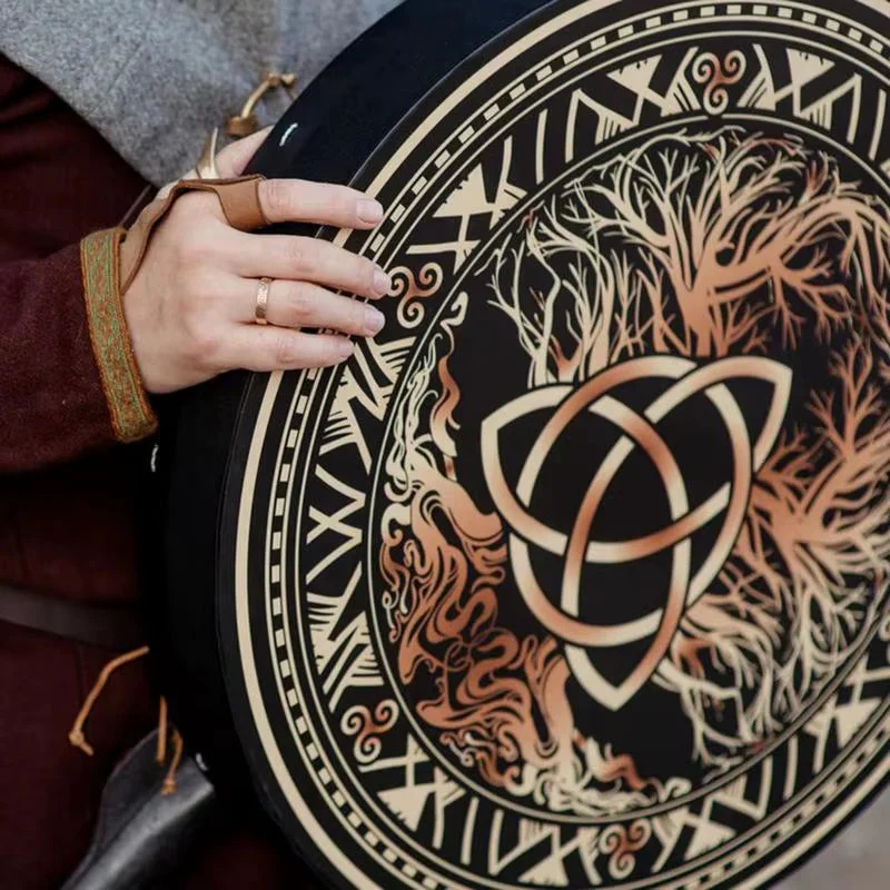 10" Shamanic Frame Drum Instrument - Image 5