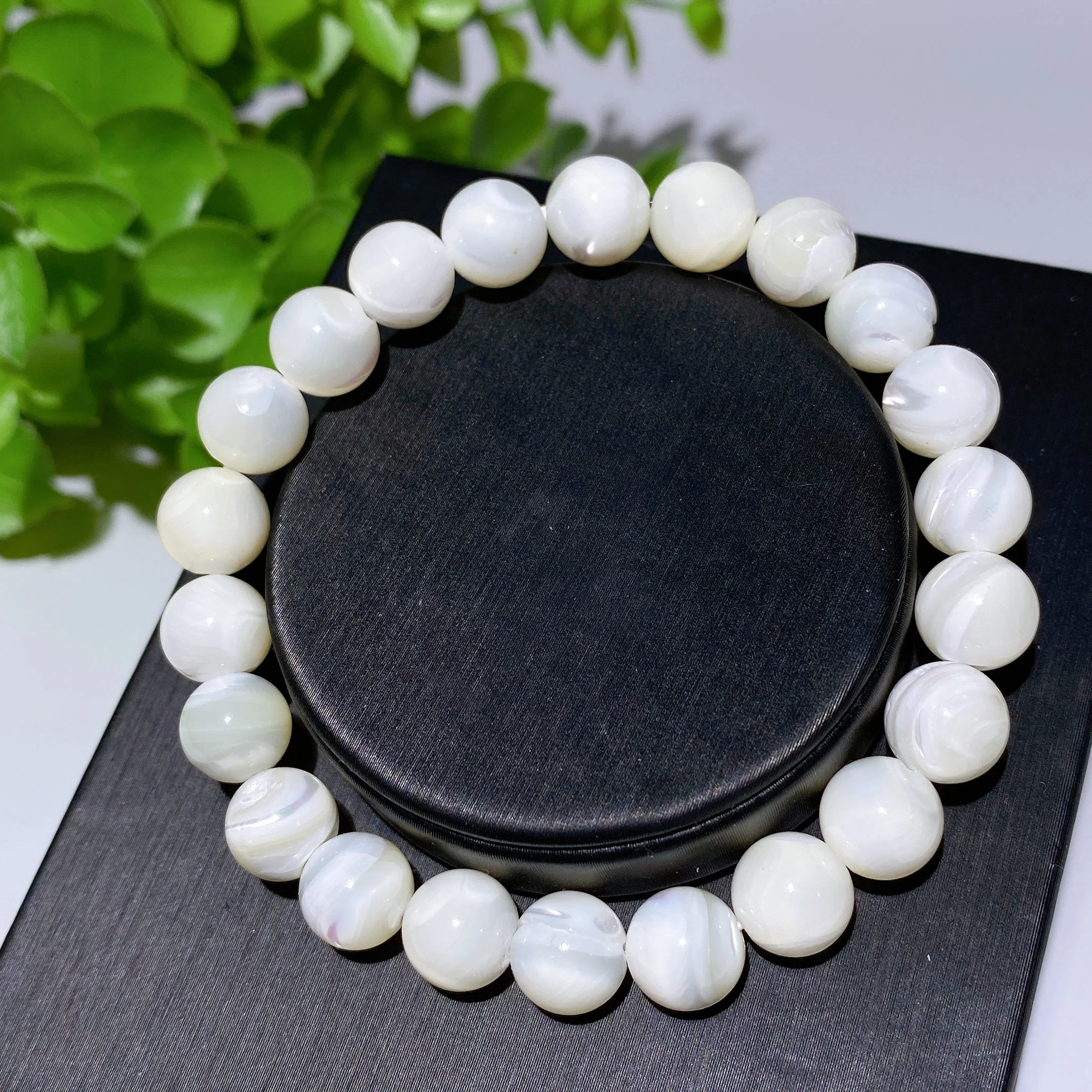 8mm Shell Stone Spiritual Bracelet for Healing & Protection - Image 7