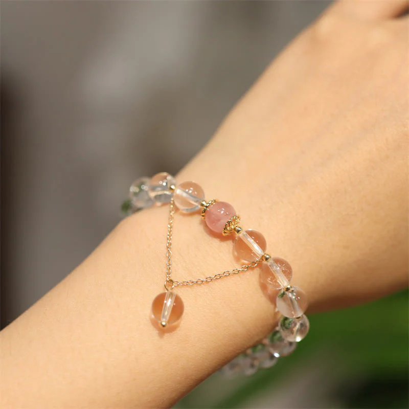 Silver Sheen Obsidian Yin Yang Protection Bracelet - Image 6