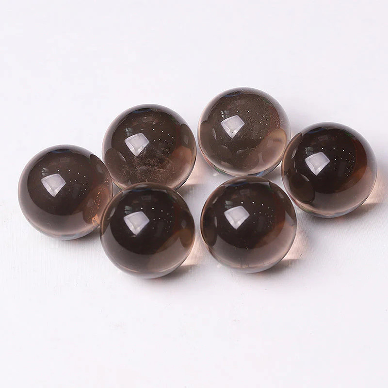 Smoky Quartz Crystal Sphere 25-30mm Healing Orb - Image 3
