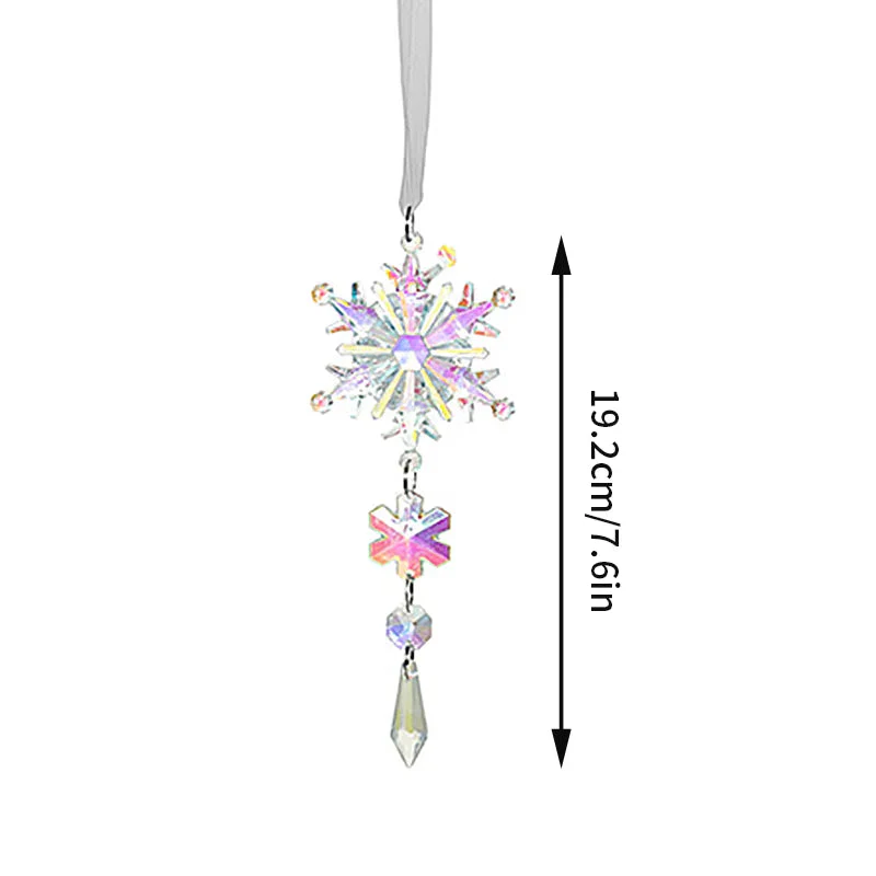 Winter Snowflake Wind Chimes for Home Decor - Image 11