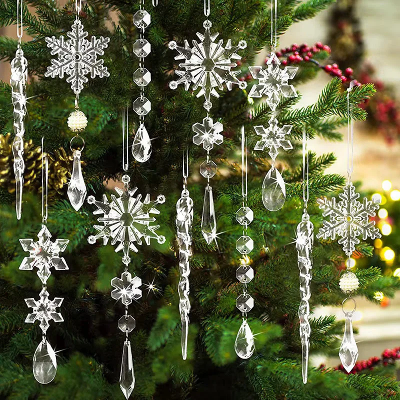 Winter Snowflake Wind Chimes for Home Decor - Image 5