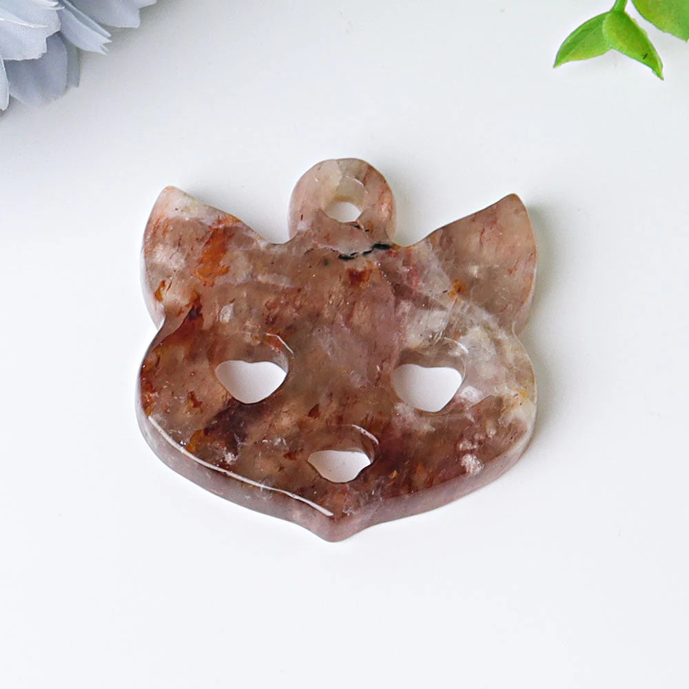 2-inch Sodalite Crystal Fox Face Carving for Healing Energy - Image 8