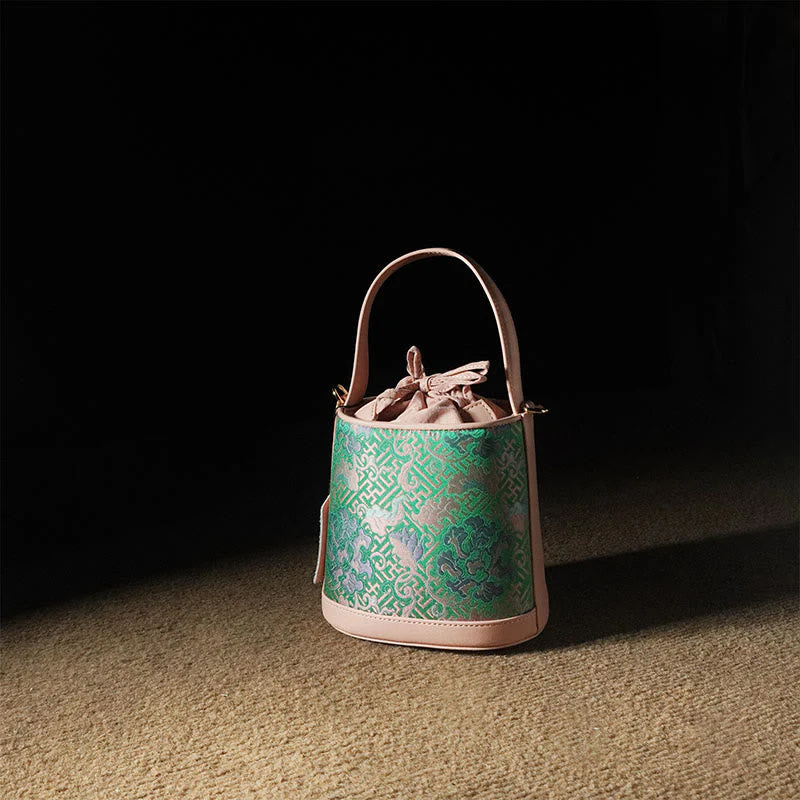 Song Brocade Spiritual Accessories | Retro Lotus Crossbody Bag - Image 21