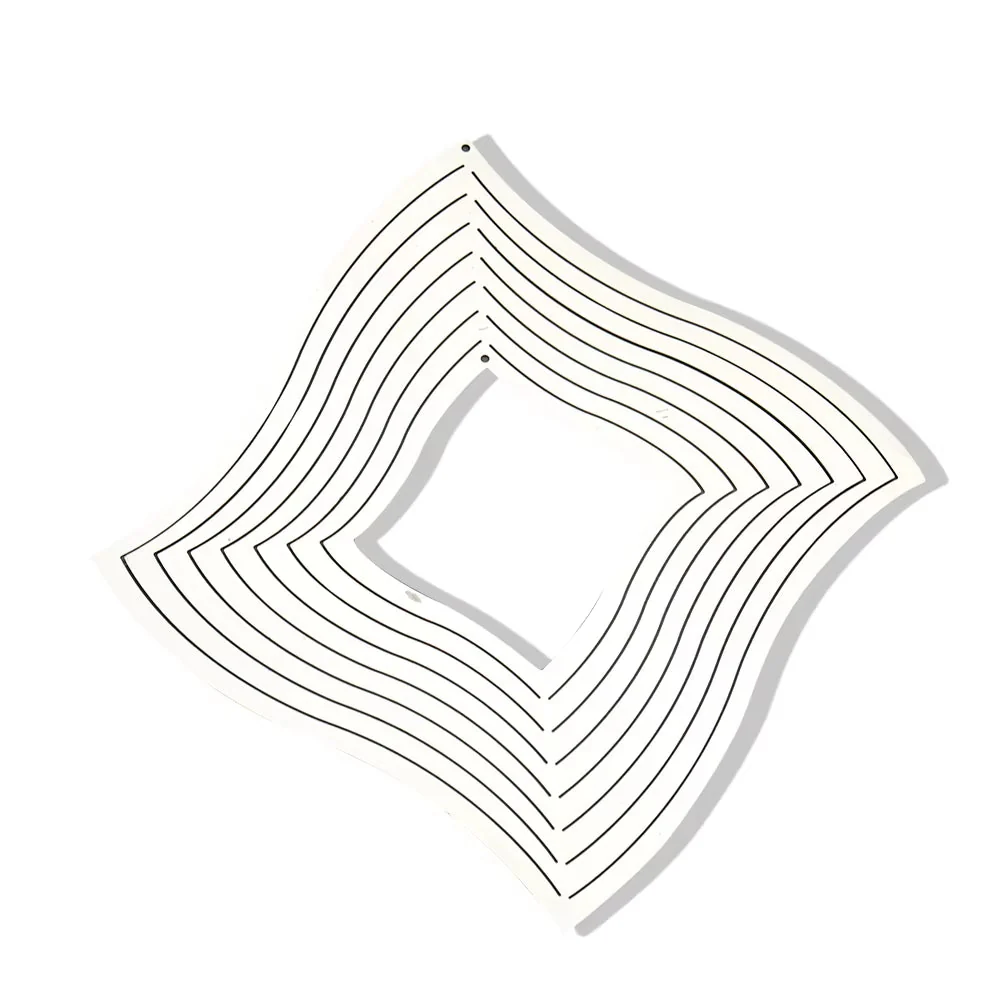 Metal Kinetic Wind Spinner for Garden Decoration - Image 4