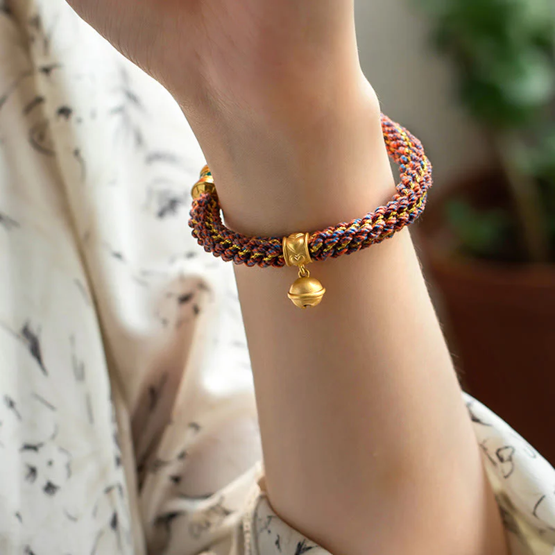 Sterling Silver Chinese Zodiac Red String Luck Bracelet - Image 3