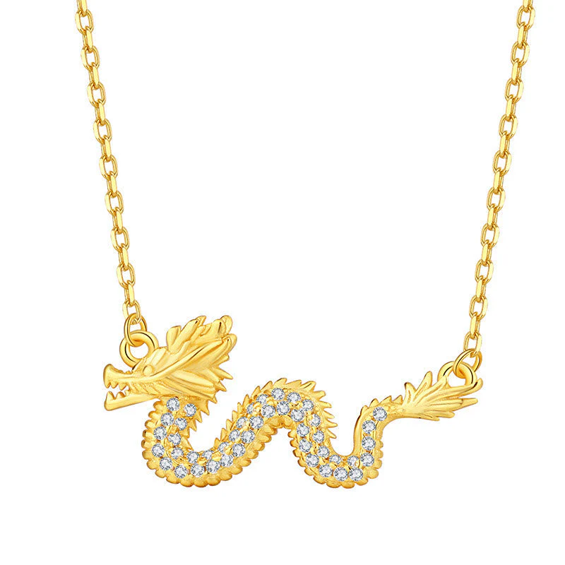 925 Sterling Silver Dragon Necklace for Luck & Protection - Image 10
