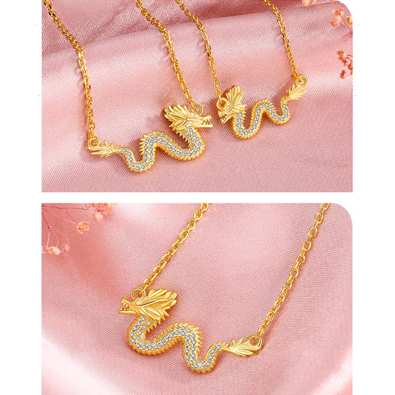 925 Sterling Silver Dragon Necklace for Luck & Protection - Image 11