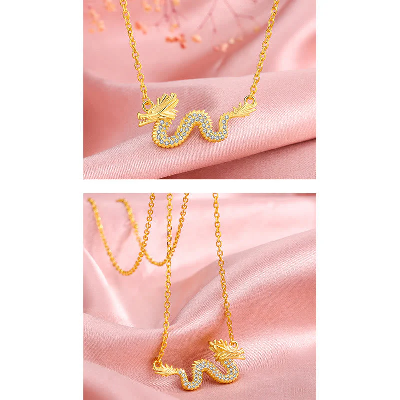 925 Sterling Silver Dragon Necklace for Luck & Protection - Image 13