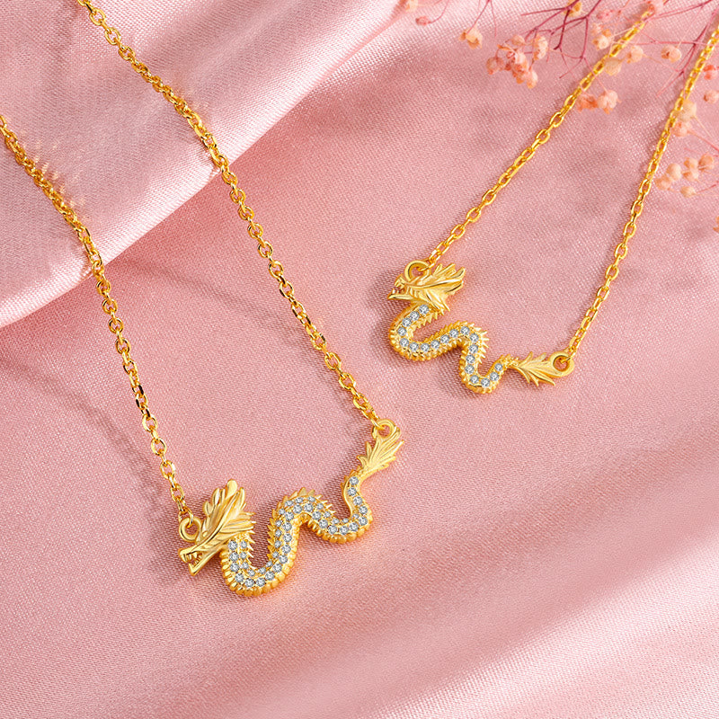 925 Sterling Silver Dragon Necklace for Luck & Protection - Image 5
