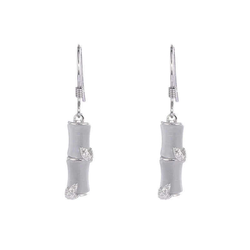 925 Sterling Silver Jade Earrings for Prosperity and Protection - Image 11