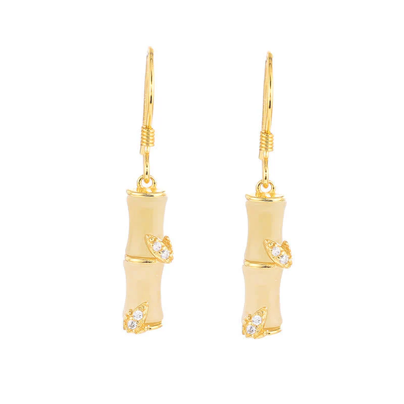 925 Sterling Silver Jade Earrings for Prosperity and Protection - Image 6