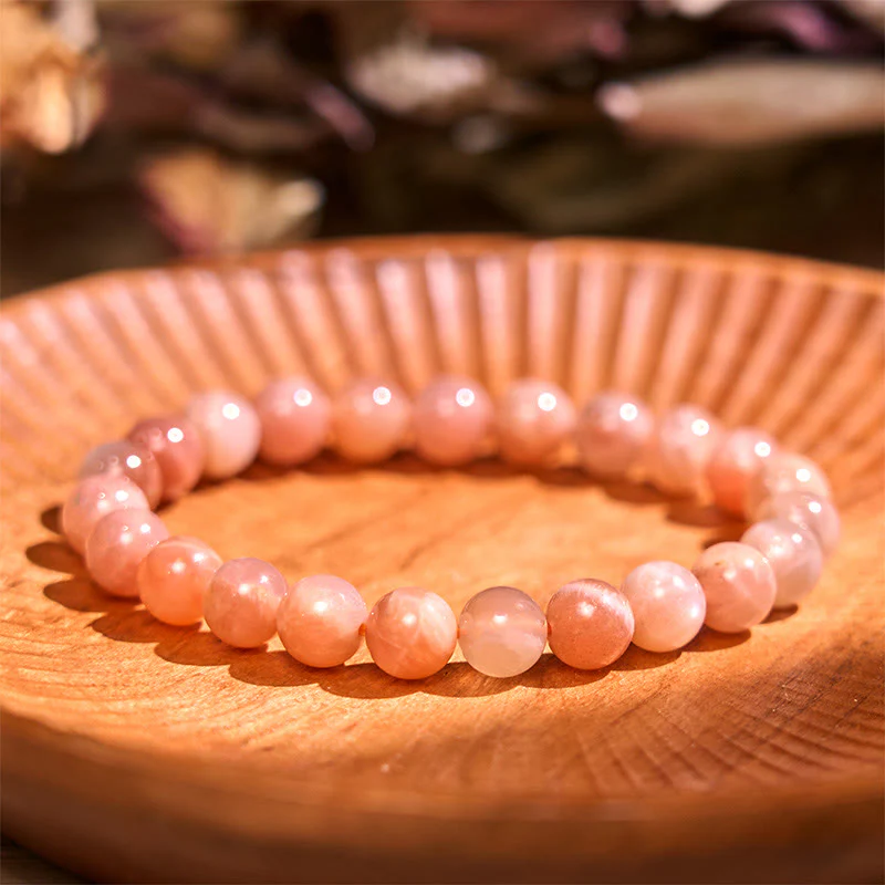 8mm Sun Stone Spiritual Bracelet for Positive Energy & Wealth - Image 4