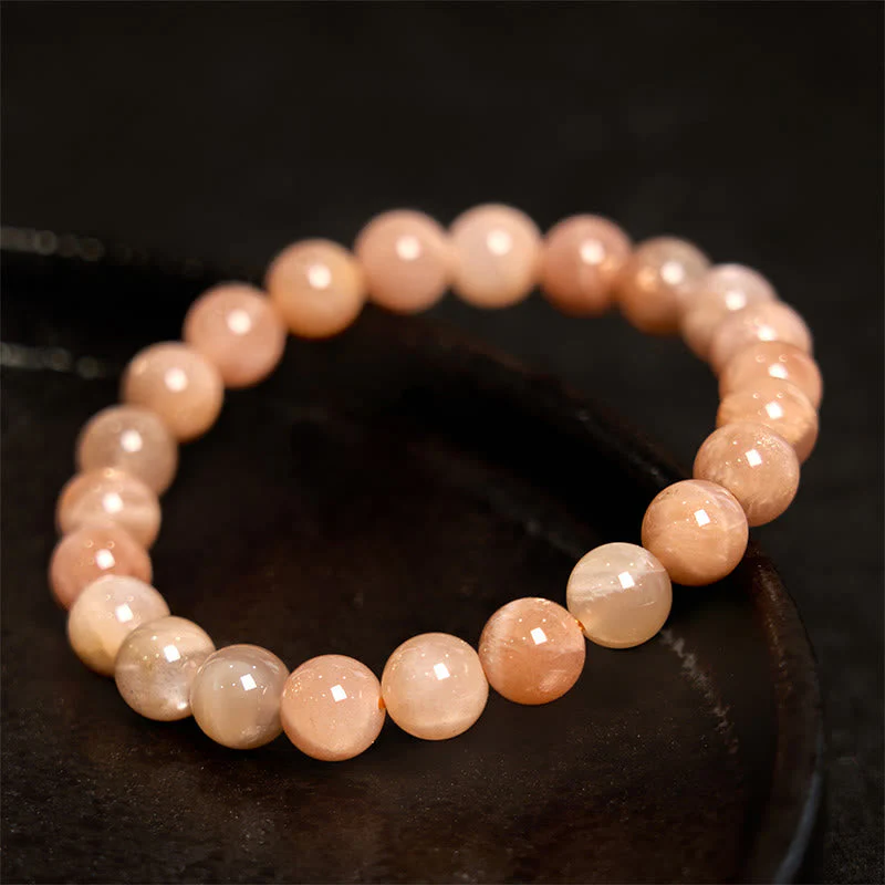 8mm Sun Stone Spiritual Bracelet for Positive Energy & Wealth - Image 6