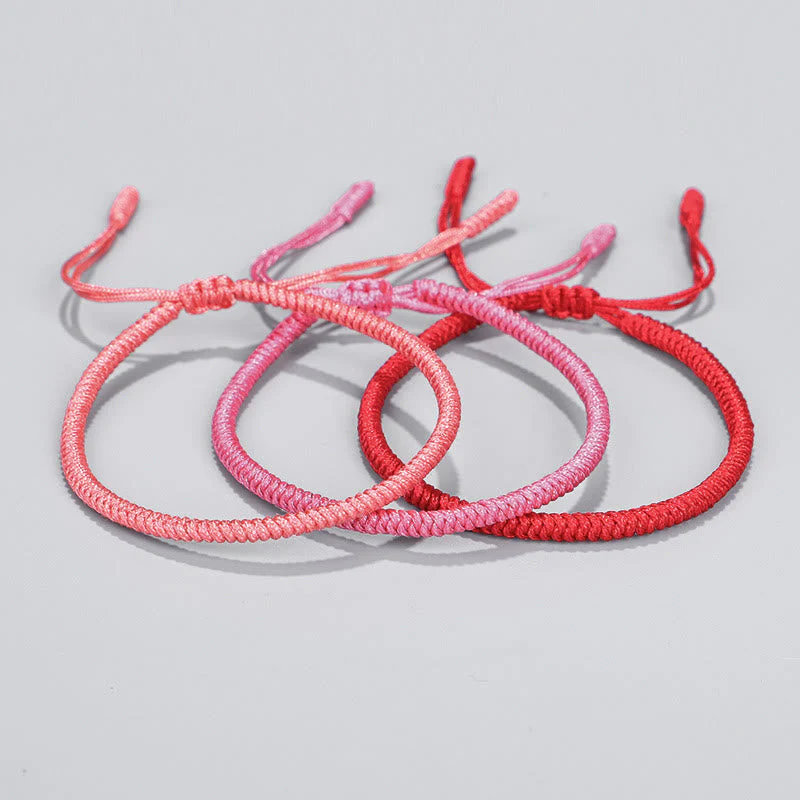 3Pcs Tibetan King Kong Knot Red String Protection Bracelet - Image 11