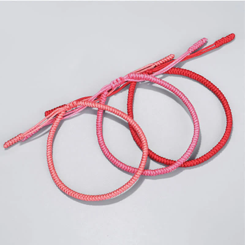 3Pcs Tibetan King Kong Knot Red String Protection Bracelet - Image 4