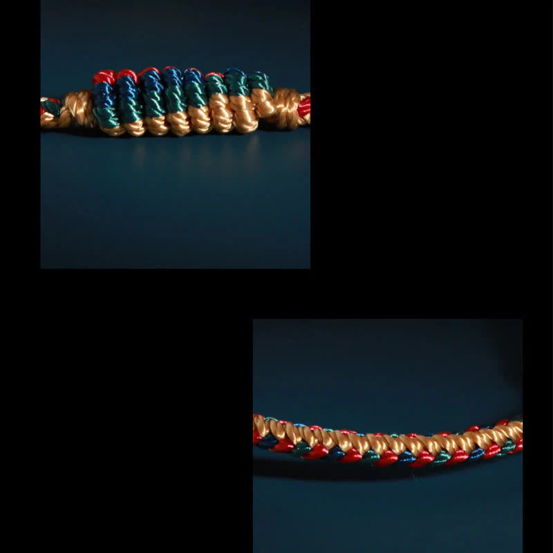 Handmade Tibetan Red String Protection Bracelet - Image 6